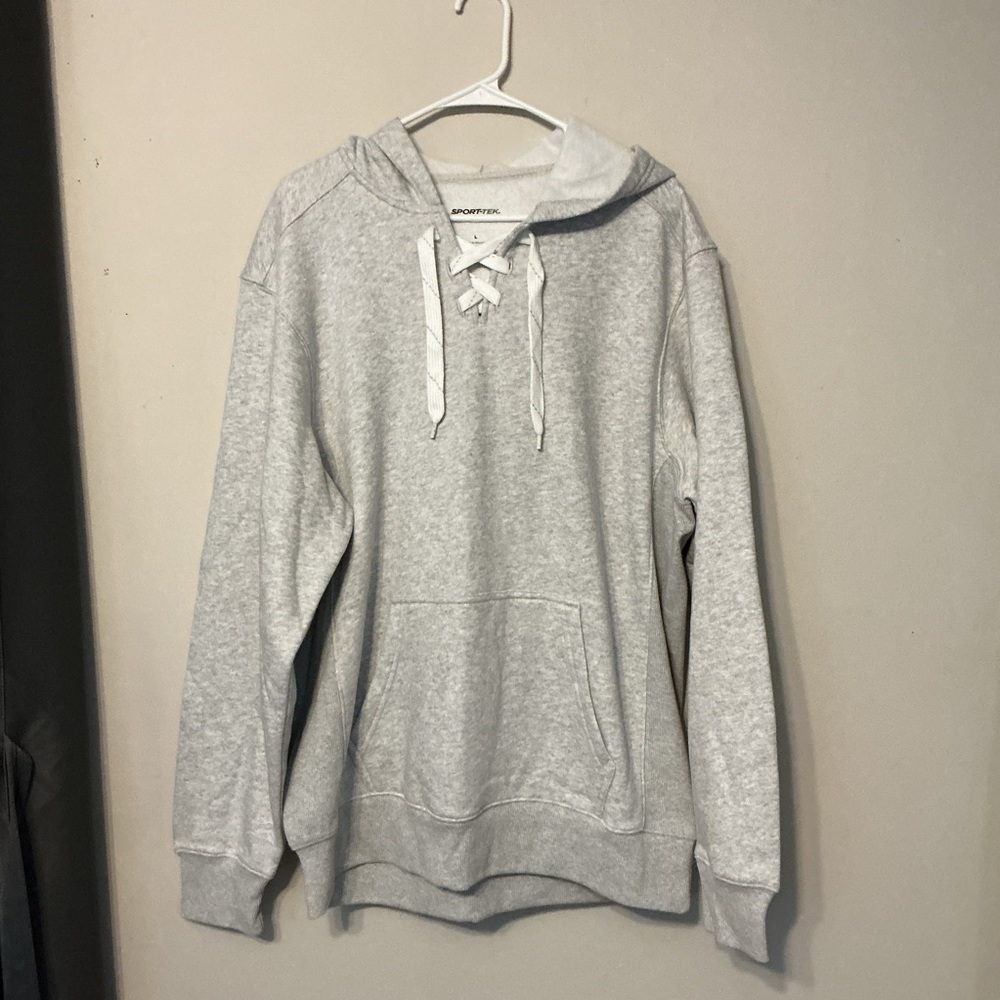 Gray Hoodie Sweatshirt